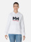 W HH LOGO HOODIE bílé