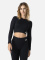 BLAIRE FITNESS SWEATER WOMEN černé
