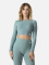 BLAIRE FITNESS SWEATER WOMEN zelené