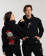 DRK x Vates Bubo Christmas Hoodie Unisex černé