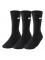 Cushioned Training Crew Socks (3 Pairs) černé