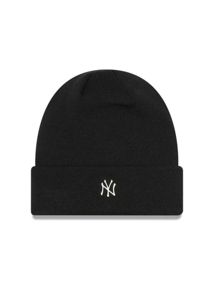 METALLIC BADGE CUFF BEANIE NY YANKEES