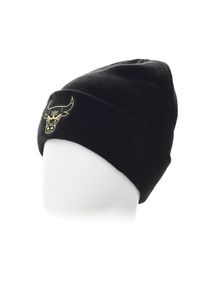 METALLIC BADGE BEANIE CHICAGO BULLS