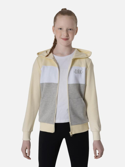 LEDA ZIPPED SWEATER GIRL