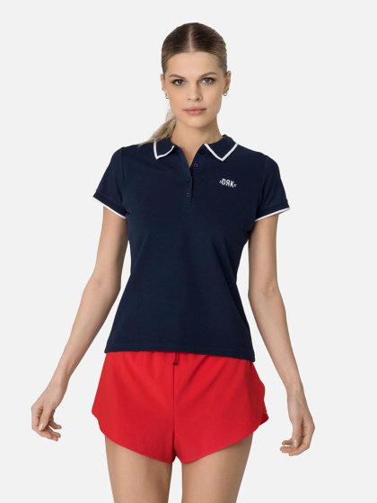 SARA T-SHIRT WITH COLLLAR WOMEN